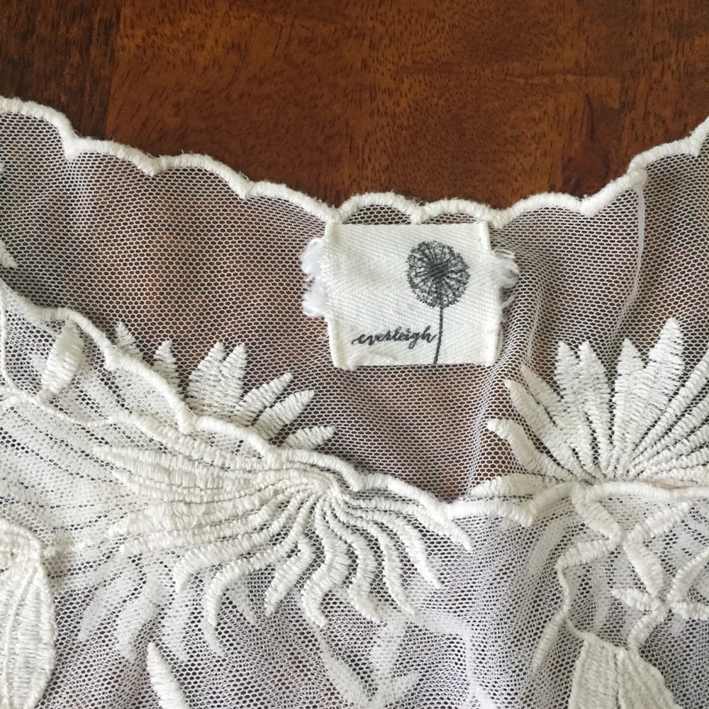 Anthropologie Everleigh Snowblossom Blouse - Picture 7 of 7